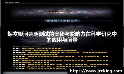 探索银河姚明测试的奥秘与影响力在科学研究中的应用与前景